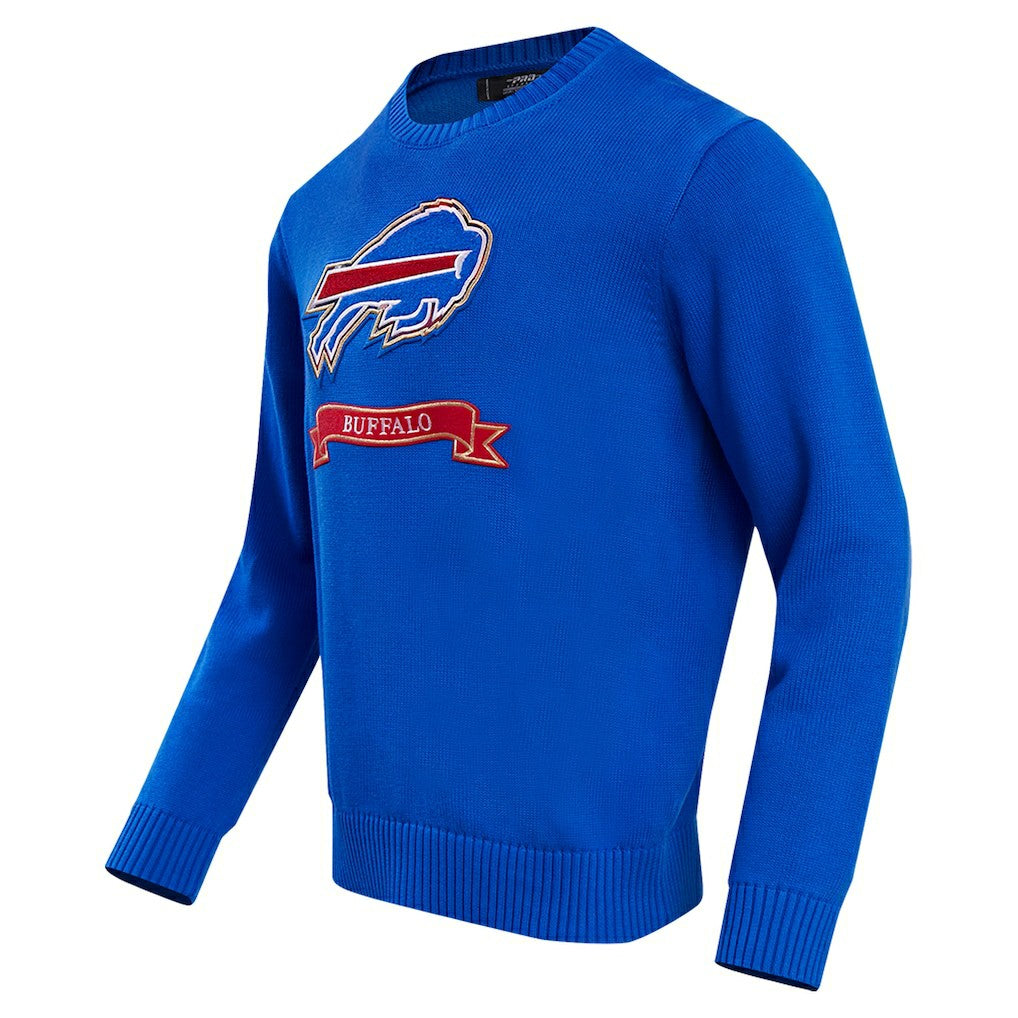 Buffalo Bills Pro Standard Prep Knit Sweater Royal - NFL