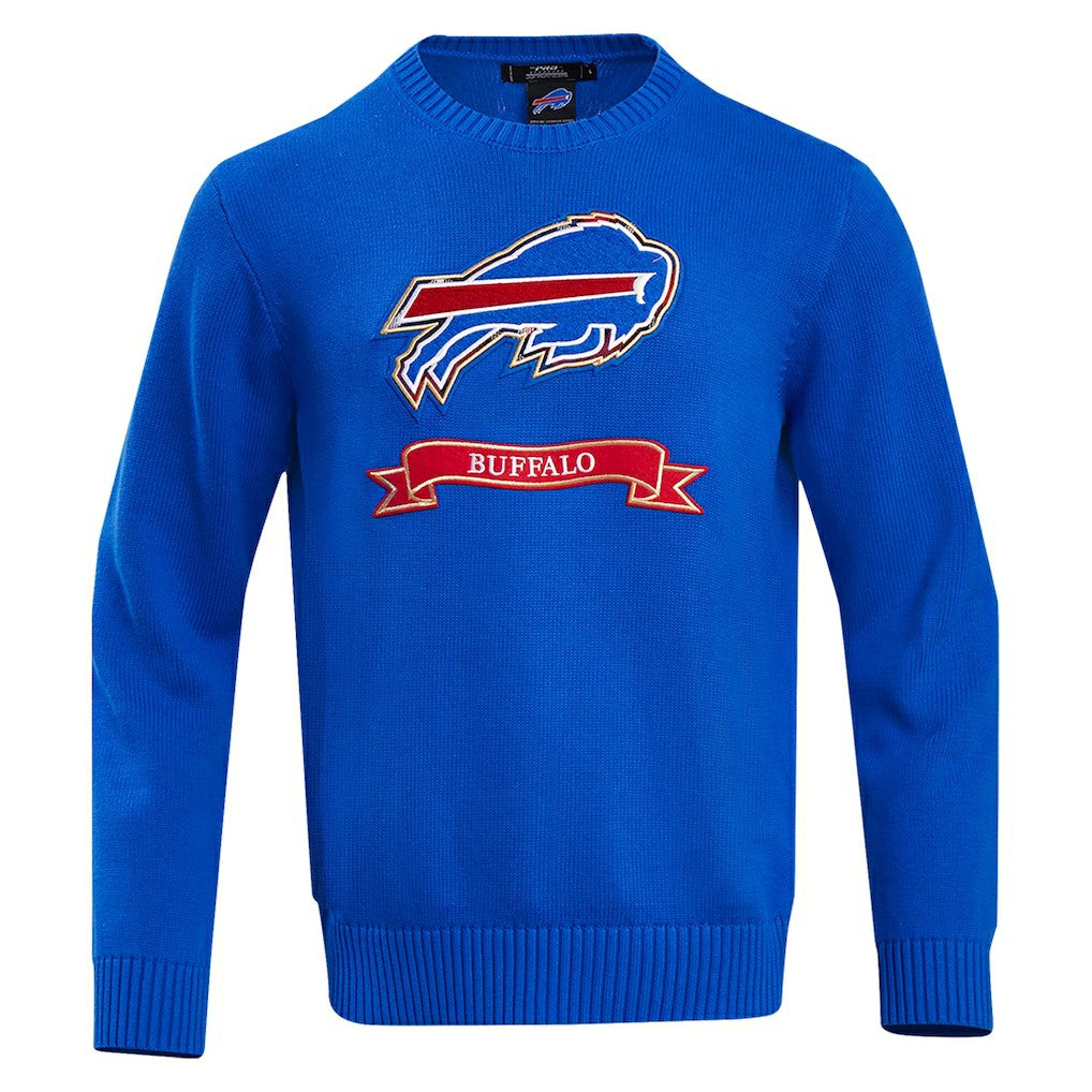Buffalo Bills Pro Standard Prep Knit Sweater Royal - NFL