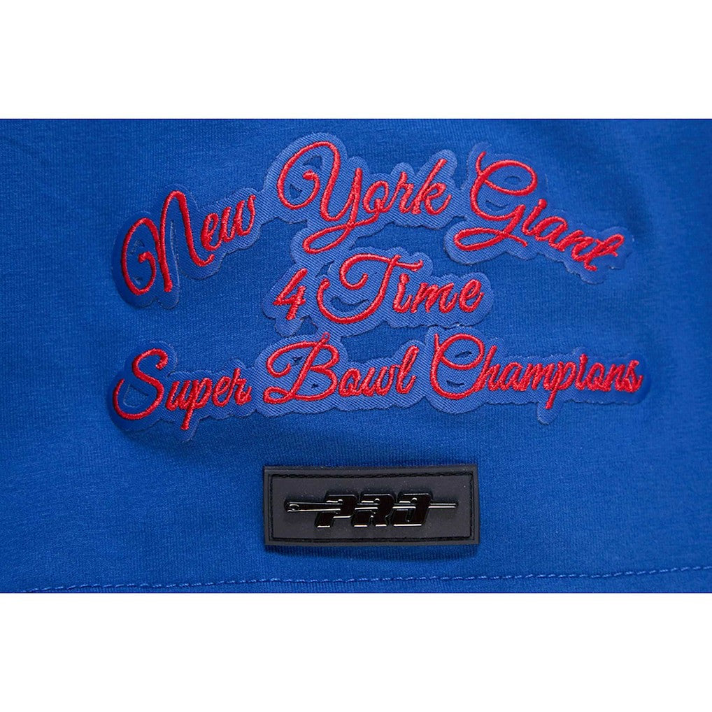 New York Giants Pro Standard Hybrid T-Shirt Royal - NFL