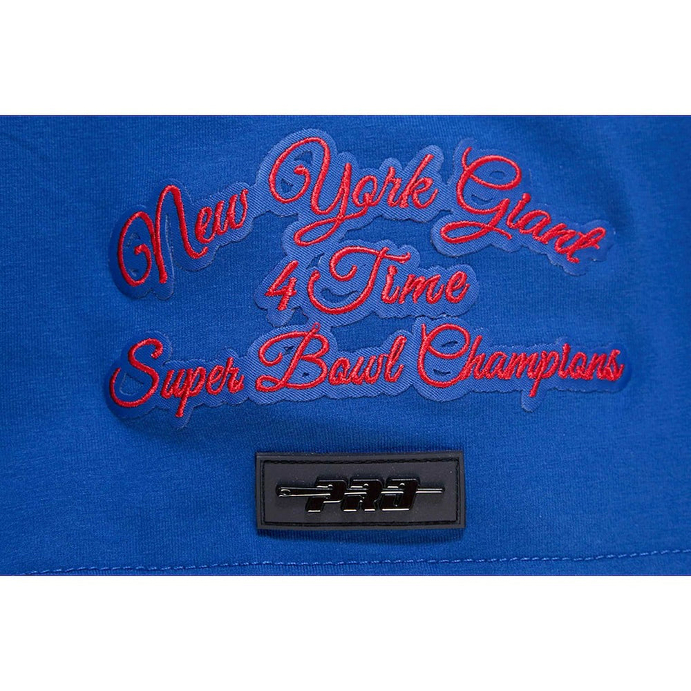 New York Giants Pro Standard Hybrid T-Shirt Royal - NFL