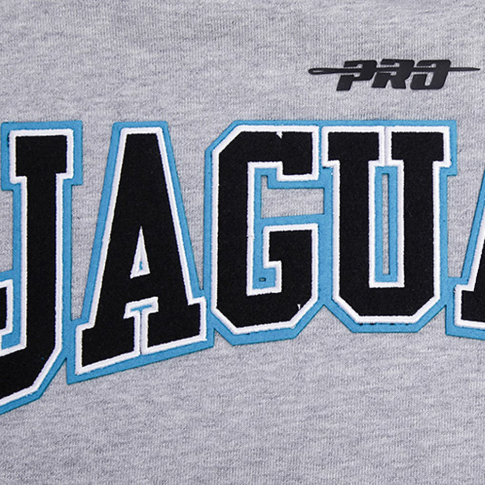 Jacksonville Jaguars Pro Standard Crest Emblem Pullover Sweatshirt Heather Gray - NFL