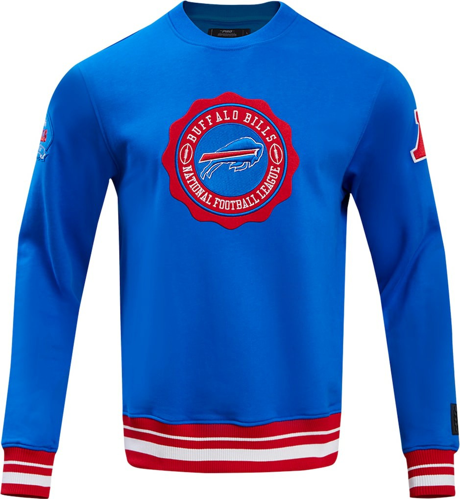 Buffalo Bills Pro Standard Crest Emblem Pullover Sweatshirt Royal - NFL