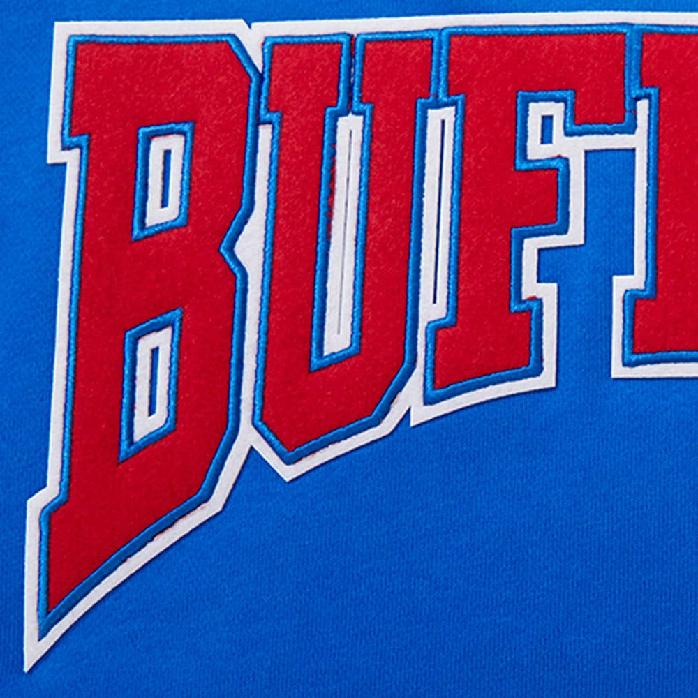 Buffalo Bills Pro Standard Crest Emblem Pullover Sweatshirt Royal - NFL