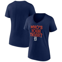 Detroit Tigers Women's Hometown Tiger Daddy V-Neck T-Shirt for sale