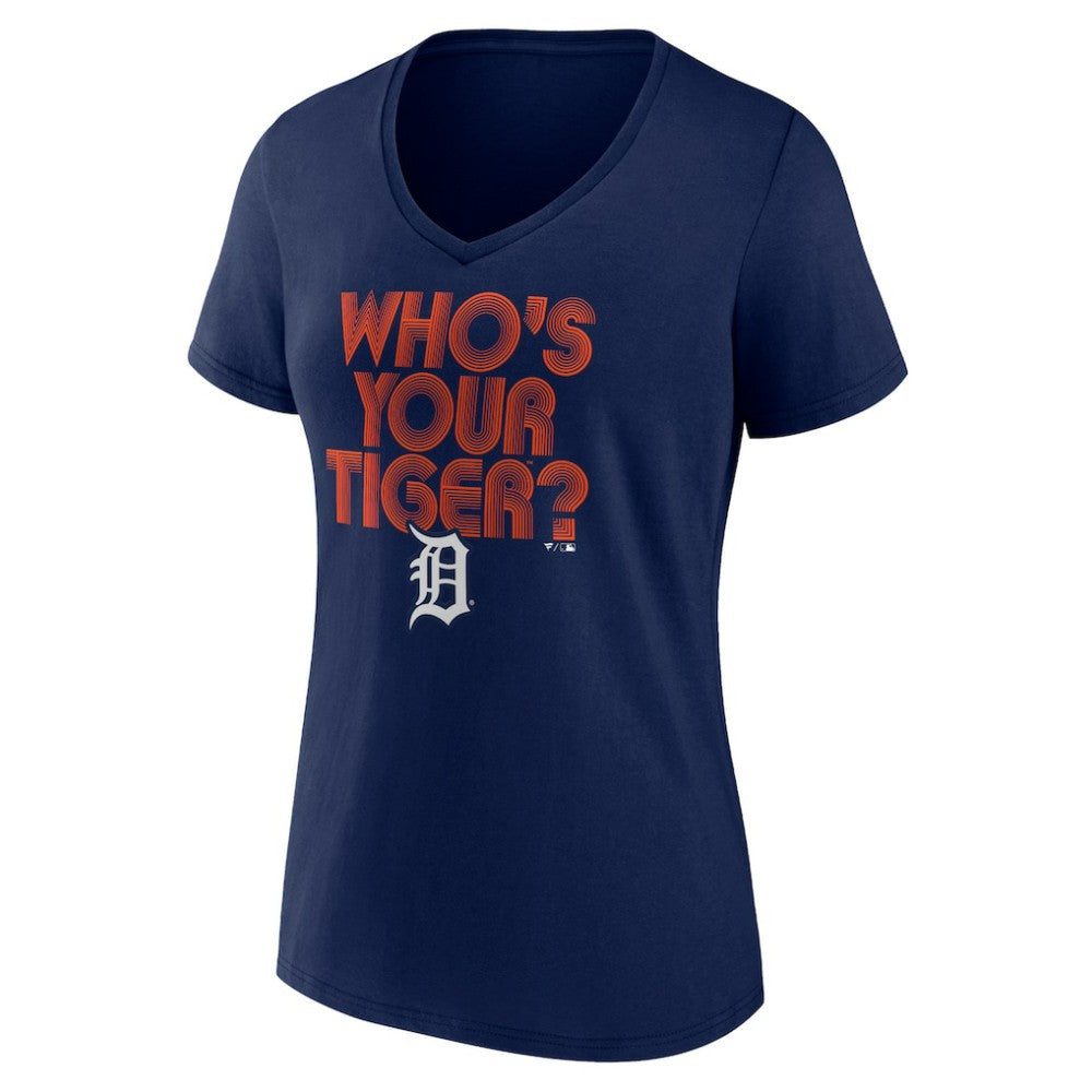 Detroit Tigers Women's Hometown Tiger Daddy V-Neck T-Shirt for sale