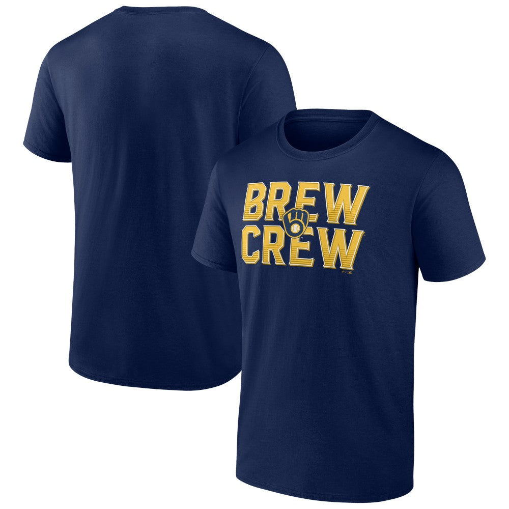 Milwaukee Brewers Hometown Brew Crew Fancy T-Shirt Clearance