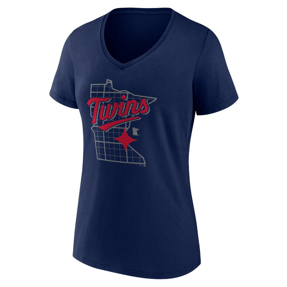 Minnesota Twins Women's Hometown Pride V-Neck T-Shirt Online