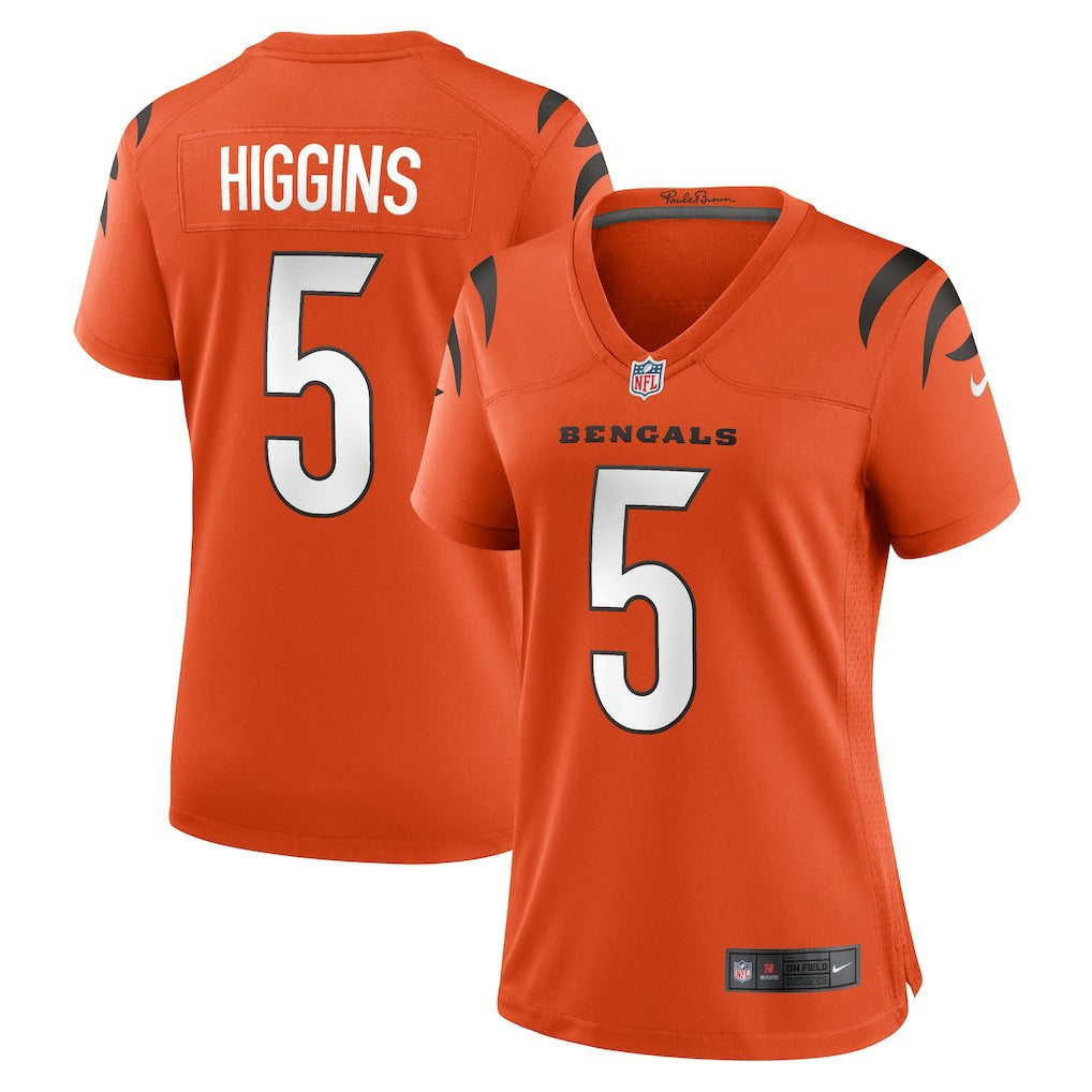 Tee Higgins Cincinnati Bengals Women's Alternate Game Jersey Orange - Nike