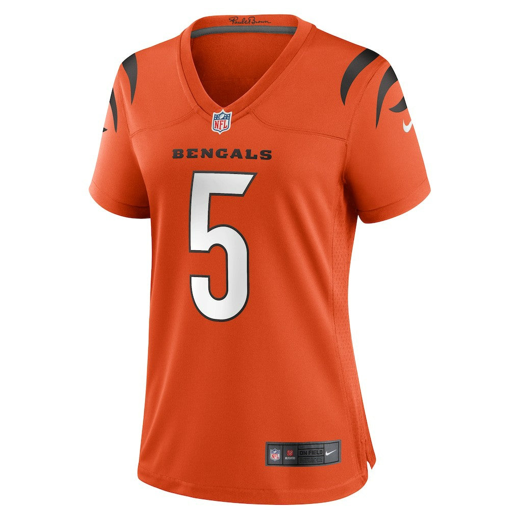 Tee Higgins Cincinnati Bengals Women's Alternate Game Jersey Orange - Nike