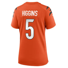 Tee Higgins Cincinnati Bengals Women's Alternate Game Jersey Orange - Nike
