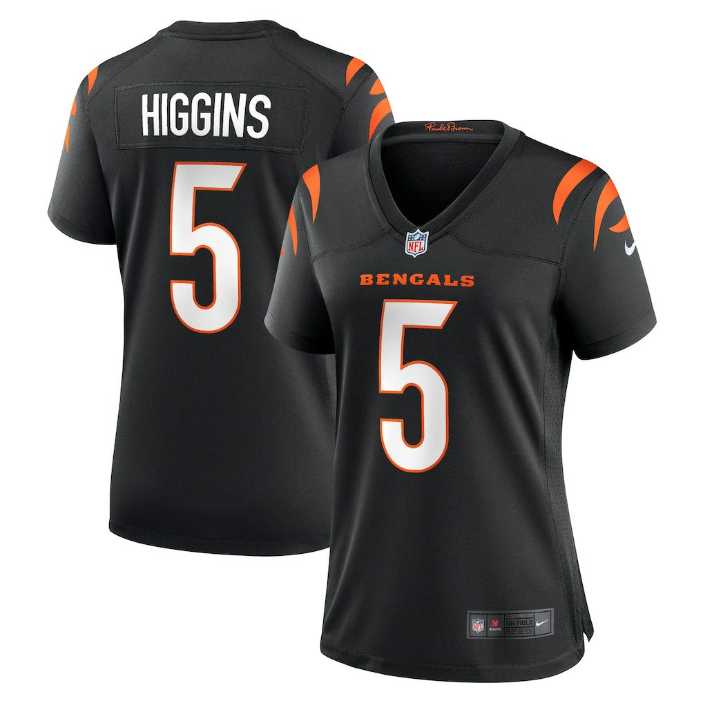 Tee Higgins Cincinnati Bengals Women's Game Player Jersey Black - Nike