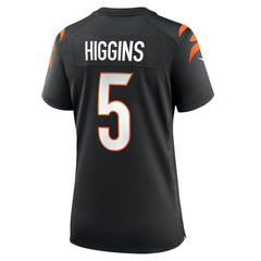 Tee Higgins Cincinnati Bengals Women's Game Player Jersey Black - Nike