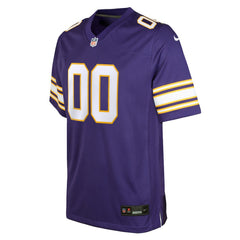 Minnesota Vikings Youth Classic Custom Game Jersey Purple - Nike