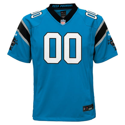 Carolina Panthers Youth Alternate Custom Game Jersey - Blue | NFL Jerseys