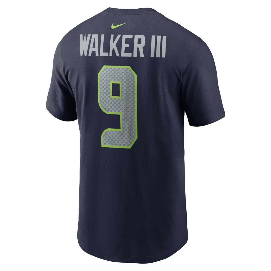 Kenneth Walker III Seattle Seahawks Player Name & Number T-Shirt College Navy - Nike