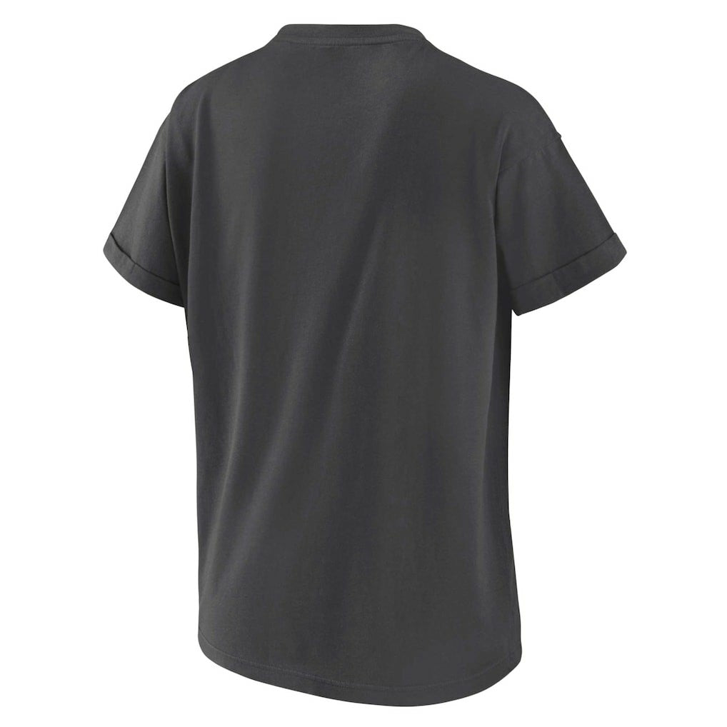 Indianapolis Colts WEAR by Erin Andrews Women's Boyfriend T-Shirt Charcoal - NFL