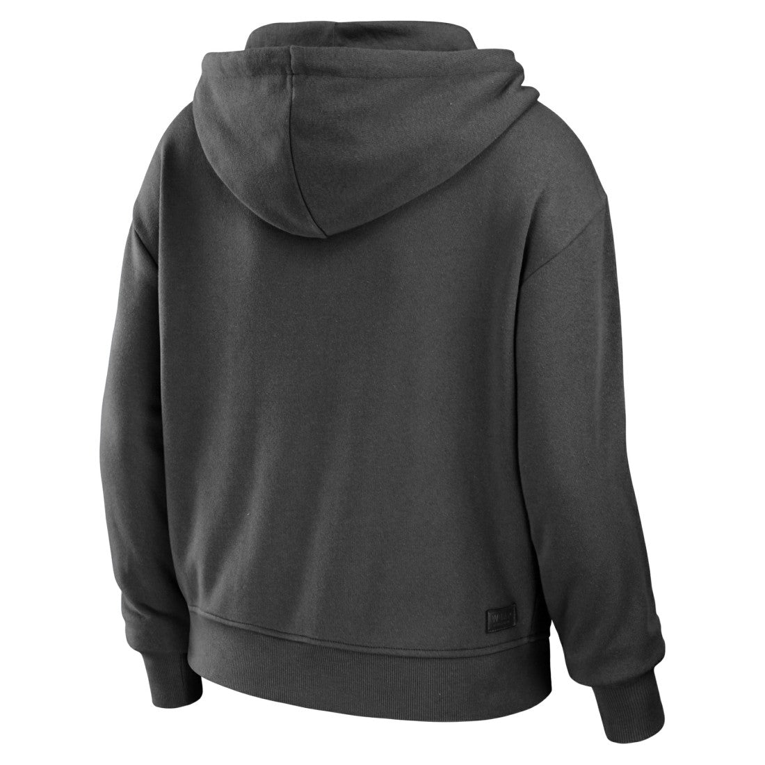 Tampa Bay Buccaneers WEAR by Erin Andrews Women's Color Block Light Weight Modest Crop Full-Zip Hoodie Pewter/White - NFL