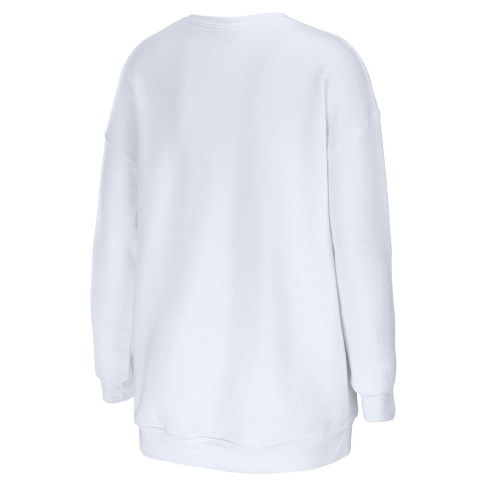 Tampa Bay Buccaneers WEAR by Erin Andrews Women's Domestic Pullover Sweatshirt White - NFL