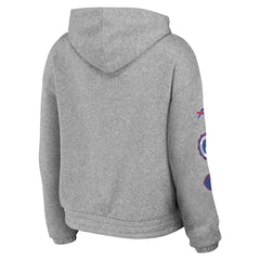 Buffalo Bills WEAR by Erin Andrews Women's Full-Zip Hoodie Heather Gray - NFL