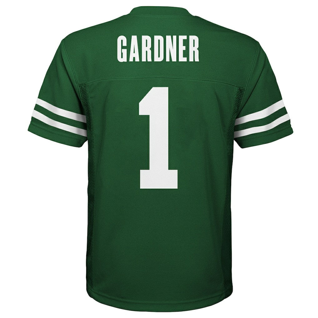 Ahmad Sauce Gardner New York Jets Youth Replica Player Jersey Green - NFL