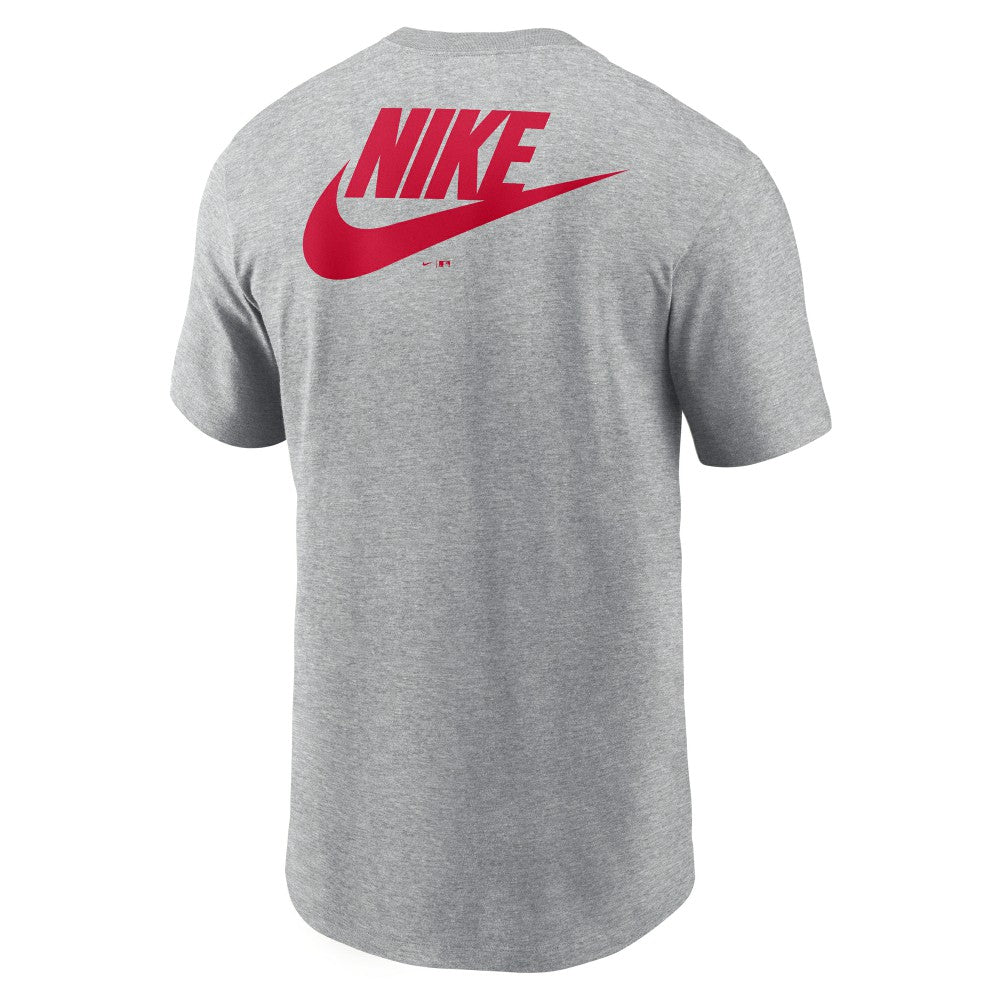 Cincinnati Reds Nike Cooperstown Collection Large Logo 2-Hit T-Shirt Lifestyle