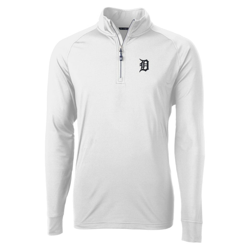 Detroit Tigers Cutter & Buck Adapt Eco Knit Stretch Recycled Quarter-Zip Pullover Top Near Me
