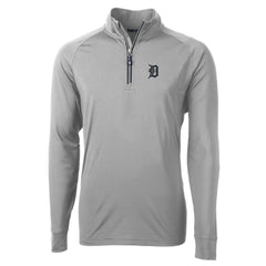 Detroit Tigers Cutter & Buck Adapt Eco Knit Stretch Recycled Quarter-Zip Pullover Top Near Me