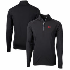 Cincinnati Reds Cutter & Buck Adapt Eco Knit Stretch Recycled Quarter-Zip Pullover Top Near Me