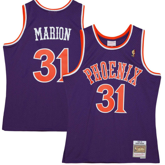 Shawn Marion Phoenix Suns 2005/06 Hardwood Classics Swingman Jersey - Purple | NBA Jerseys