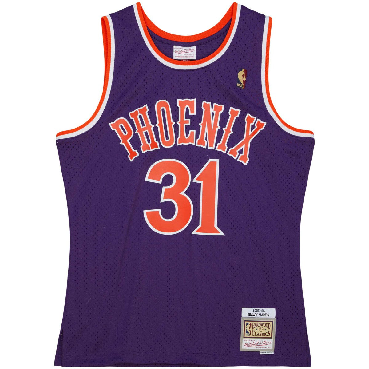 Shawn Marion Phoenix Suns 2005/06 Hardwood Classics Swingman Jersey - Purple | NBA Jerseys