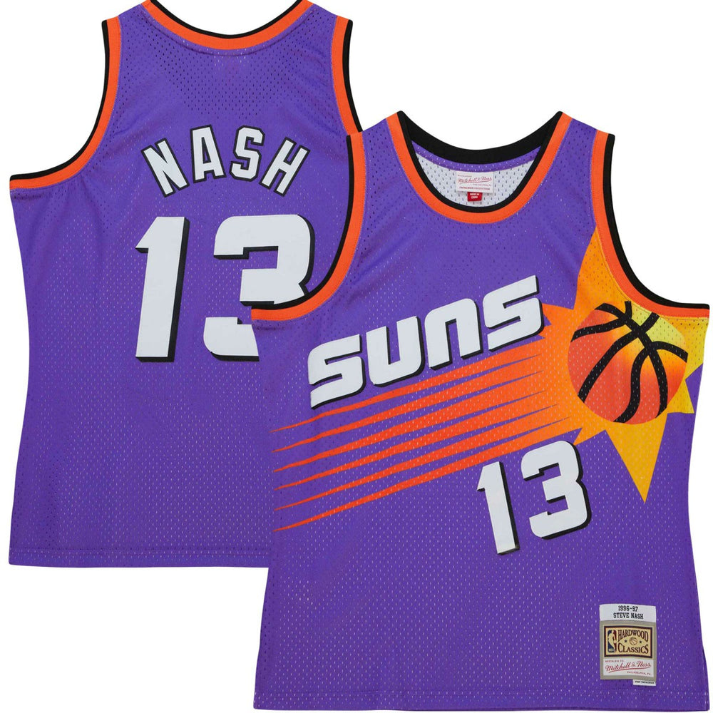 Mitchell & Ness - Steve Nash Phoenix Suns Hardwood Classics 1996/97 Tropical Swingman Jersey - Purple