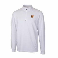 Baltimore Orioles Cutter & Buck Traverse Stretch Quarter-Zip Pullover Top for sale