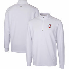 Cleveland Guardians Cutter & Buck Traverse Stretch Quarter-Zip Pullover Top Sale