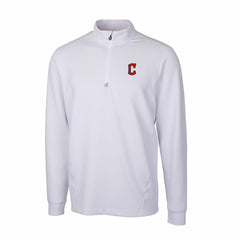 Cleveland Guardians Cutter & Buck Traverse Stretch Quarter-Zip Pullover Top Sale