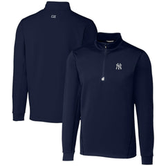 New York Yankees Cutter & Buck Traverse Stretch Quarter-Zip Pullover Top Near Me