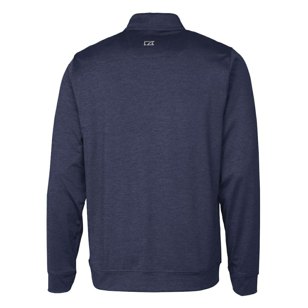 Philadelphia Phillies Cutter & Buck Stealth Heathered Quarter-Zip Pullover Top Near Me