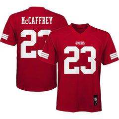 Christian McCaffrey San Francisco 49ers Preschool Replica Player Jersey Scarlet - NFL