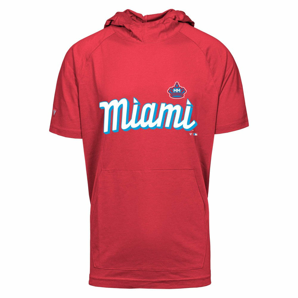 Miami Marlins Levelwear City Connect Phase Core Hoodie T-Shirt  Lifestyle