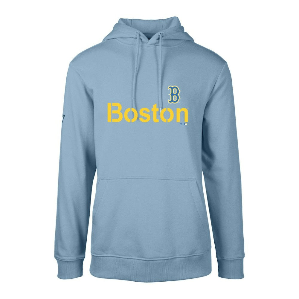 Boston Red Sox Levelwear City Connect Podium Core Logo Pullover Hoodie for sale