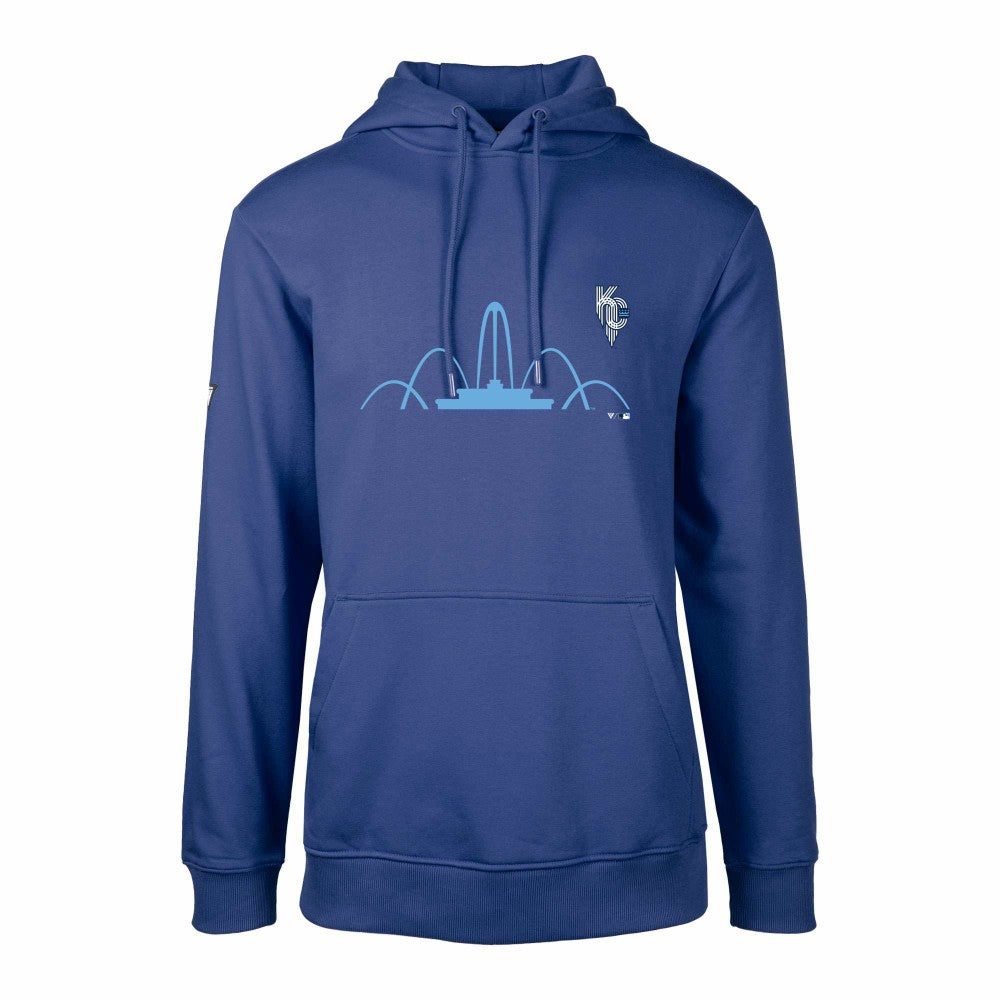 Kansas City Royals Levelwear City Connect Podium Core Logo Pullover Hoodie for sale