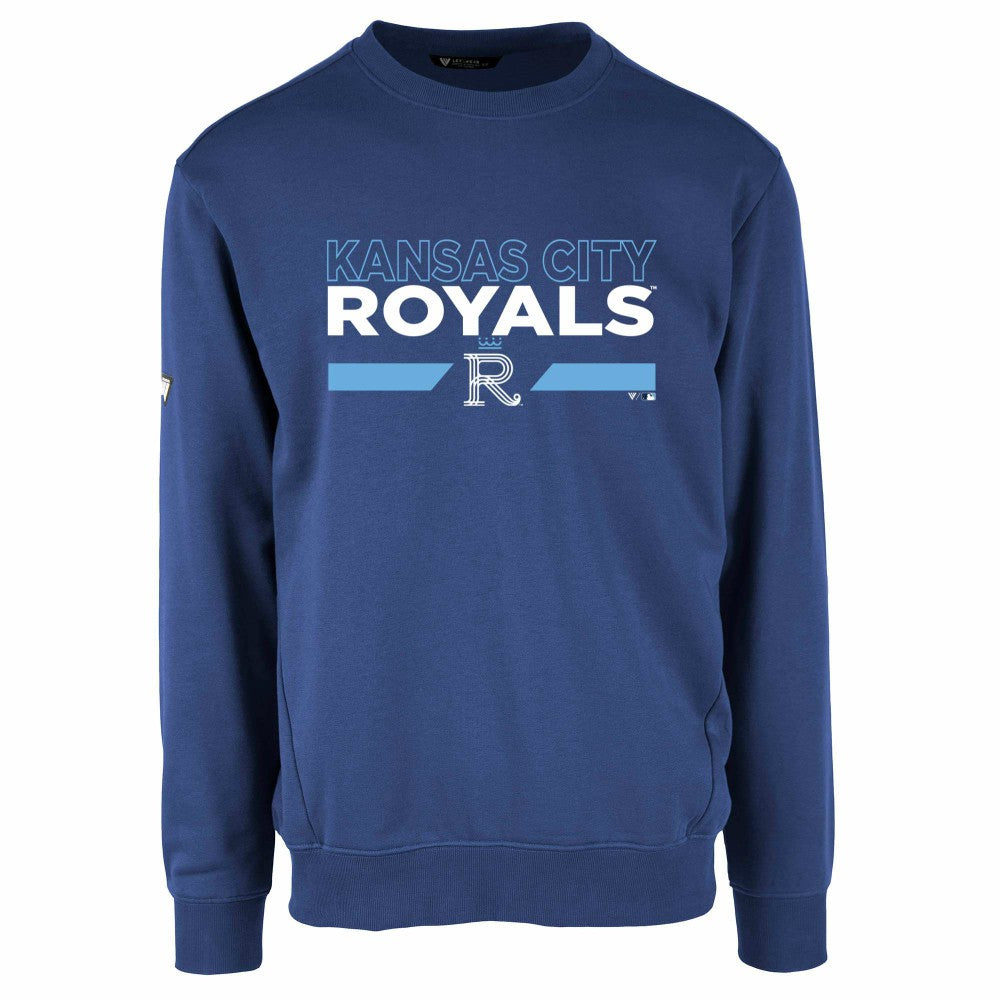 Kansas City Royals Levelwear City Connect Zane No Hitter Pullover Sweatshirt Sale