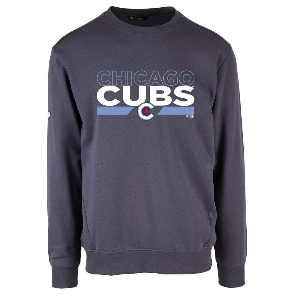 Chicago Cubs Levelwear City Connect Zane No Hitter Pullover Sweatshirt Clearance
