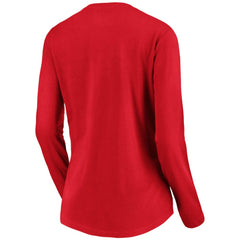 St. Louis Cardinals Women's Team Long Sleeve V-Neck T-Shirt discount