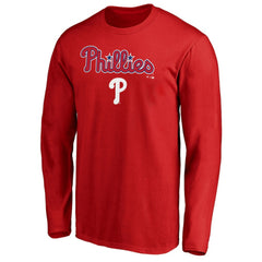 Philadelphia Phillies Team Lockup Long Sleeve T-Shirt - Online