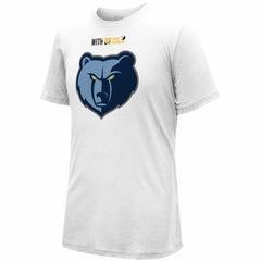 NBA - Memphis Grizzlies Stadium Essentials Unisex 2023 NBA Playoffs Roster T-Shirt - White