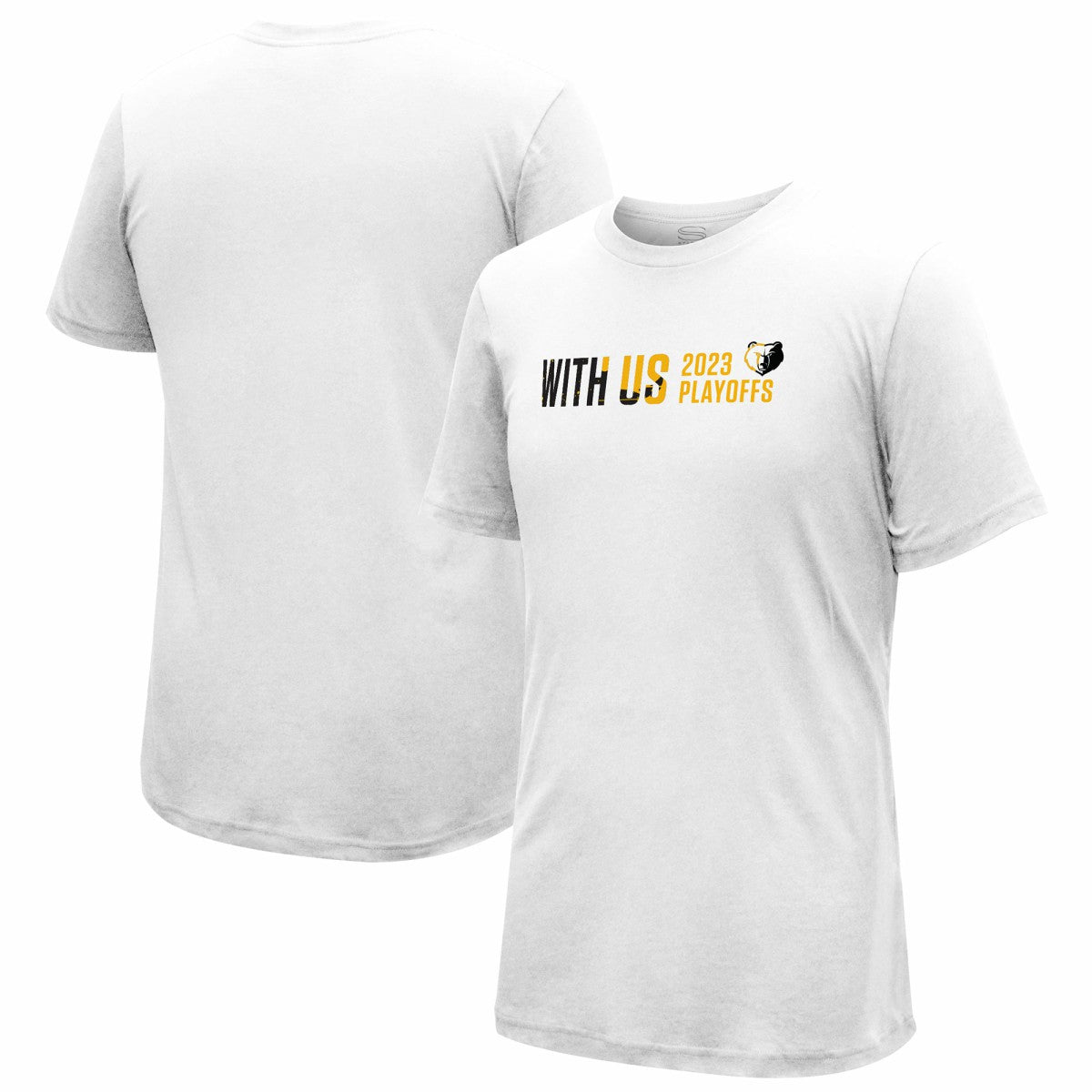 NBA - Memphis Grizzlies Stadium Essentials Unisex 2023 NBA Playoffs Slogan T-Shirt - White