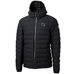 Minnesota Vikings Cutter & Buck Helmet Mission Ridge Repreve Eco Insulated Puffer Full-Zip Jacket Black - NFL