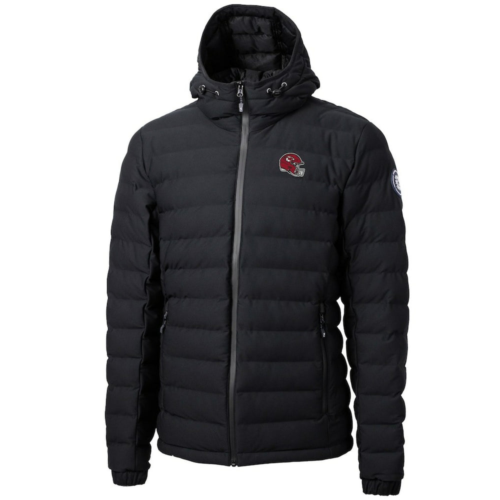 Kansas City Chiefs Cutter & Buck Helmet Mission Ridge Repreve Eco Insulated Puffer Full-Zip Jacket Black - NFL