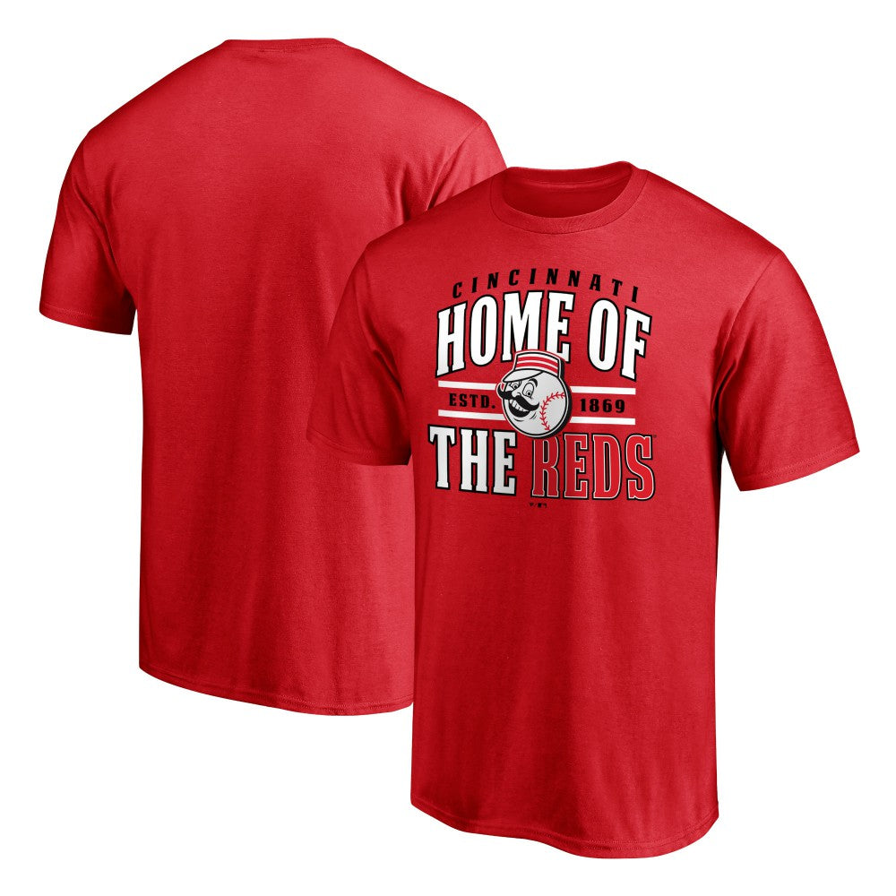 Cincinnati Reds Hometown Collection Home of The Reds T-Shirt On Sale