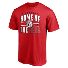 Cincinnati Reds Hometown Collection Home of The Reds T-Shirt On Sale